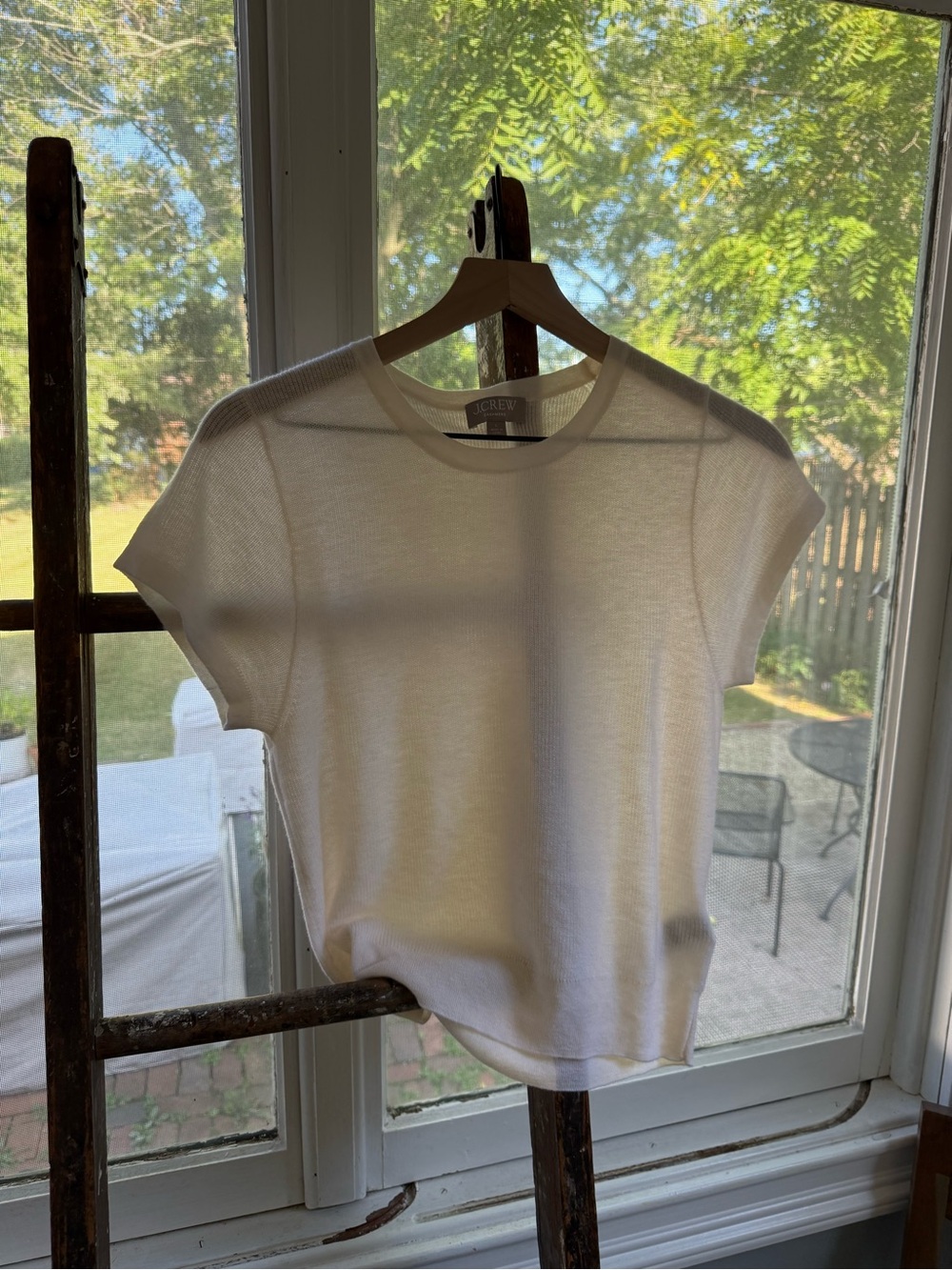 J. Crew Cashmere Tee
